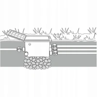 Box na ventily V3 Gardena - bez ventilov