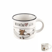 Hrnček 0,1L keramický Nekonečná láska