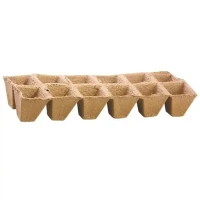 Rašelinové kvetináče (kazeta) pre sadenice – 12 buniek, 5 ks v balení