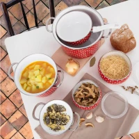 Hrniec smalt 4L Bodka