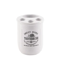 Pohár na zubné kefky keramika Sweethome