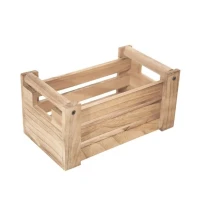 Bednička 24x14,x12cm drevo Nature