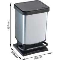 Kôš na odpad 20L Rotho Paso Ambition