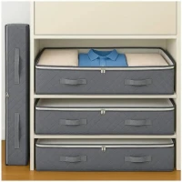 Box úložný 100x50x18cm netkaná textília