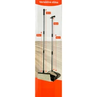 Metla s lopatkou s rúčkou, so vstavaným hrebeňom