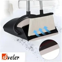 Metla s lopatkou s rúčkou, so vstavaným hrebeňom