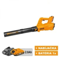 Fukár na lístie Cabli203235E Aku 2Ah batéria+nabíjačka grátis