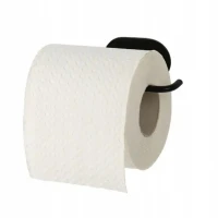 Držiak toal.papiera čierny samolepiaci