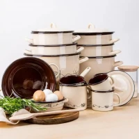 Rajnica smalt 26cm/6,0L + pokrievkou Linea