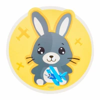 Prestieranie 35cm detské Bunny Lietadlo