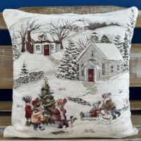 Obliečka na vankúš 42x42cm gobelínový