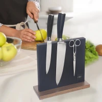 Stojan na nože obojstranný akácia