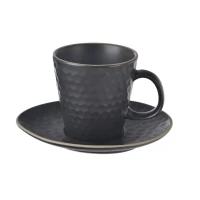 Šálka s podšálkou 0,25L Tea Time kameninová