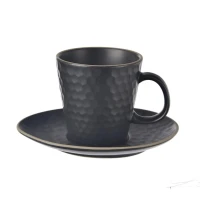 Šálka s podšálkou 0,25L Tea Time kameninová