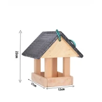 Krmítko pre vtáky plechová strecha