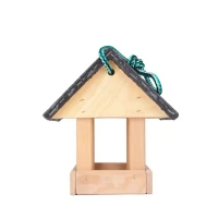 Krmítko pre vtáky plechová strecha