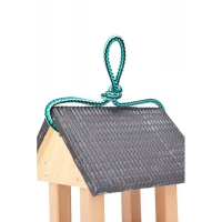 Krmítko pre vtáky plechová strecha