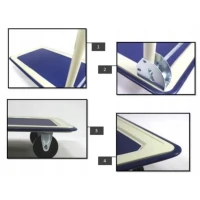 Vozík plošinový 91,5x61,5x86cm nosnosť 300kg