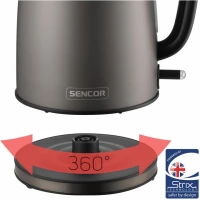Konvica rýchlovarná 1,7L Sencor SWK 1788BK