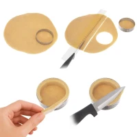 Formička – ráfik na pečenie tartaletiek, sada 6 ks