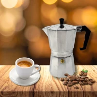 Moka kanvica na 6 šálok – Tradičný taliansky kávovar
