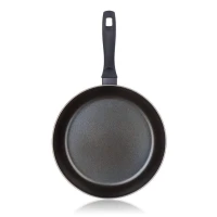 BANQUET smaltovaná panvica METALLIC Black 28 cm s nepriľnavým povrchom