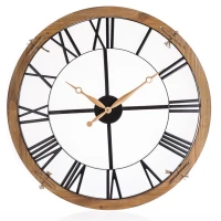 Nástenné hodiny GOLD RIM – 60 cm