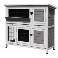 Králikáreň drevená 114x101x50cm SARI