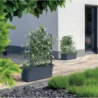 Truhlík 58x28,8cm s pergolou