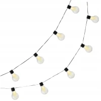 Reťaz svetelná 2+1,8m 10LED Solar