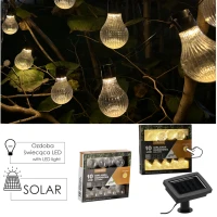 Reťaz svetelná 2+1,8m 10LED Solar