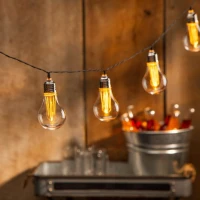 Reťaz svetelná 2+1,8m 10LED solárna