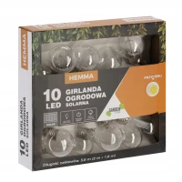 Reťaz svetelná 2+1,8m 10LED solárna