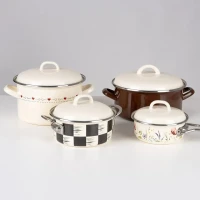 Pokrievka 21cm smalt Lem béžová