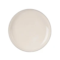 Pokrievka 21cm smalt Lem béžová