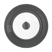 Pokrievka 24/26/28cm 3v1 sklo/silikón