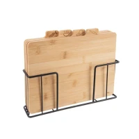 Doska na krájanie sada 4dielna bambus