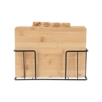 Doska na krájanie sada 4dielna bambus