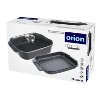 Pekáč 41x26x15cm Grande Aroma sklenená pokrievka