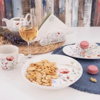 Tanier hlboký 20,5cm porcelán Mak