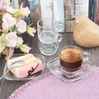 Šálka s podšálkou 0,091L 6ks/bal. Cozy