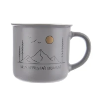 Hrnček 0,4L porcelán Cestovanie