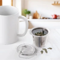 Čajítko 4,5cm nerez závesné