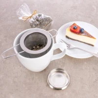 Čajítko 7,5cm nerez s víčkom