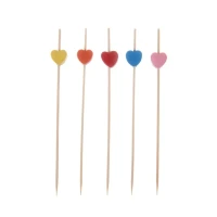 Napichovátka 20ks bambus mix