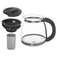 Konvica 1,73L borosilikátové sklo/UH filter