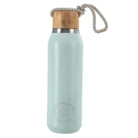 Termofľaša 0,6L nerez/bambus