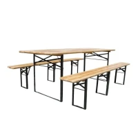 Lavica záhradná - pivný set 220x70cm, dve lavice MAX
