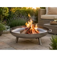 Ohnisko oceľové 69cm nerez kruh Gardenkus