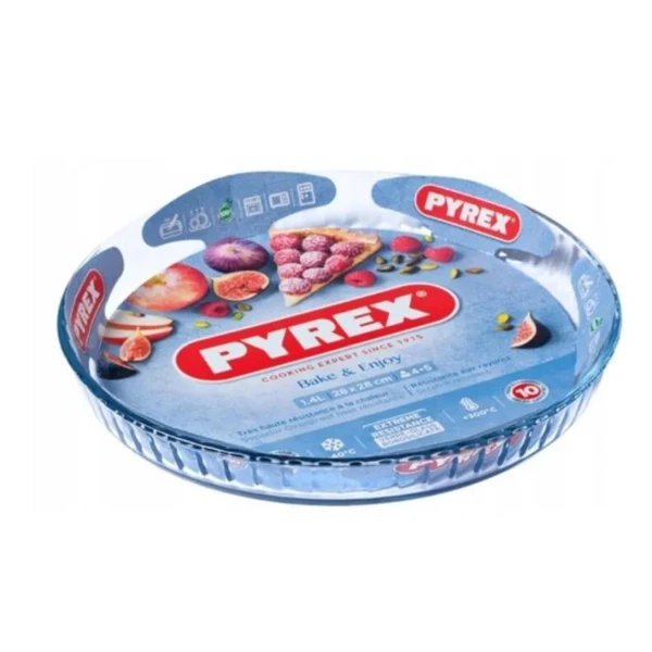 Forma na koláč 28x4cm/1,6L sklo Pyrex Forma na koláč 28x4cm/1,6L sklo Pyrex